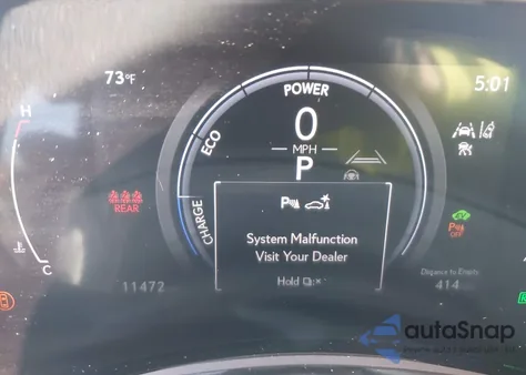 2025 Lexus Nx 350H Premium из США, поврежденный, VIN JTJGKCEZ1S5027552